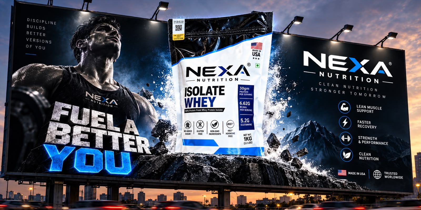 Nexa Nutrition Launch Banner